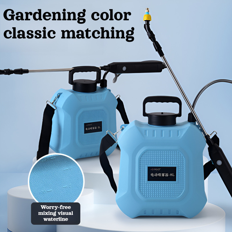 Power Tools Garden - กระบอกฉีดน้ำไฟฟ้าแบบชาร์จ USB ขนาด 5 ลิตร/8 ลิตร