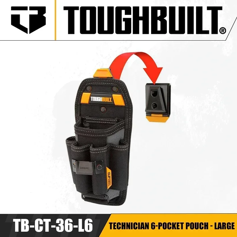 Power Tools Technician - กระเป๋าใส่เครื่องมือช่าง TOUGHBUILT รุ่น TB-CT-36-L6 Technician 6-Pocket