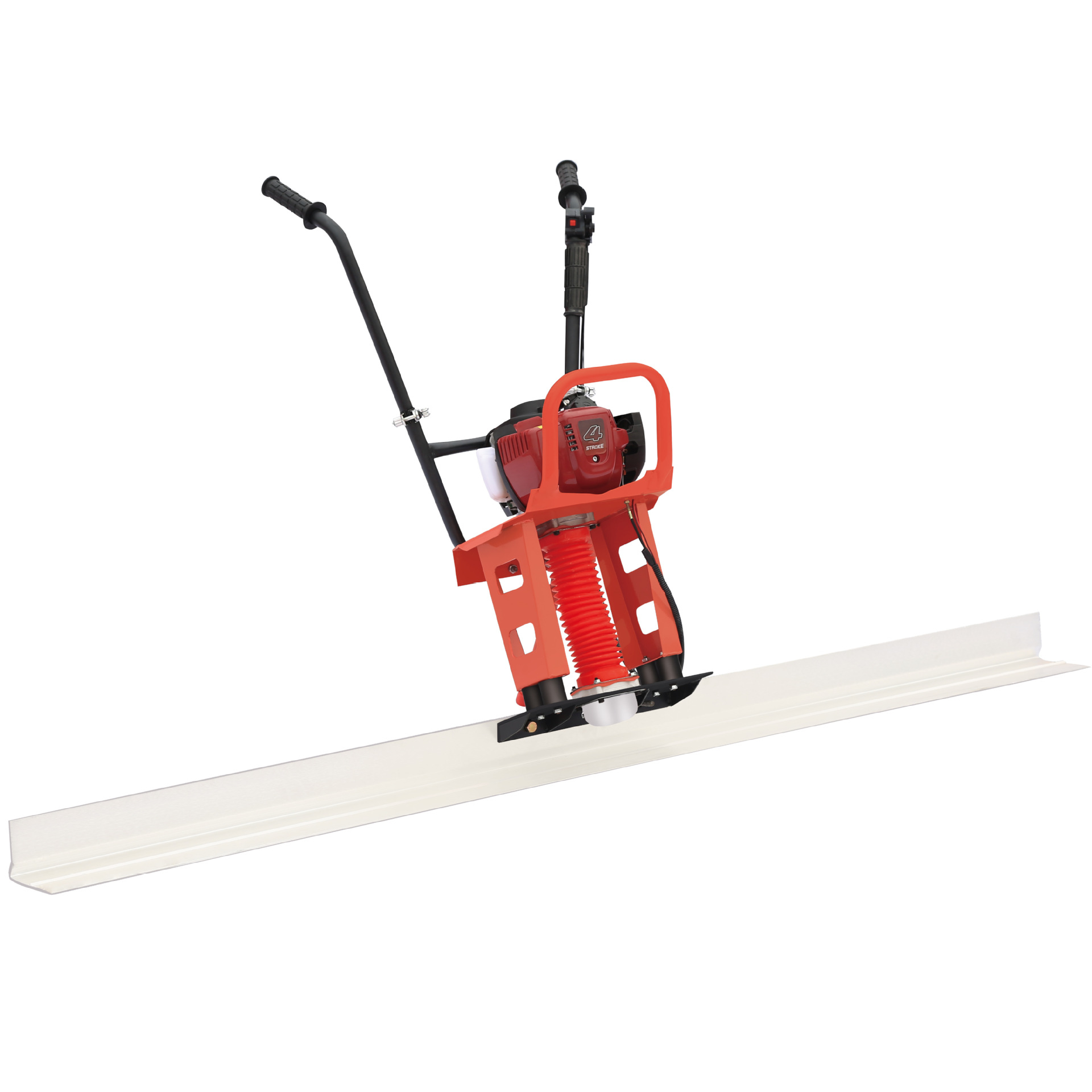 Power Tools Course - เครื่องสั่นคอนกรีตแบบพื้นฐาน พร้อมเครื่องรีดเกลียวและไม้บรรทัดปรับระดับพื้นผิวคอนกรีต