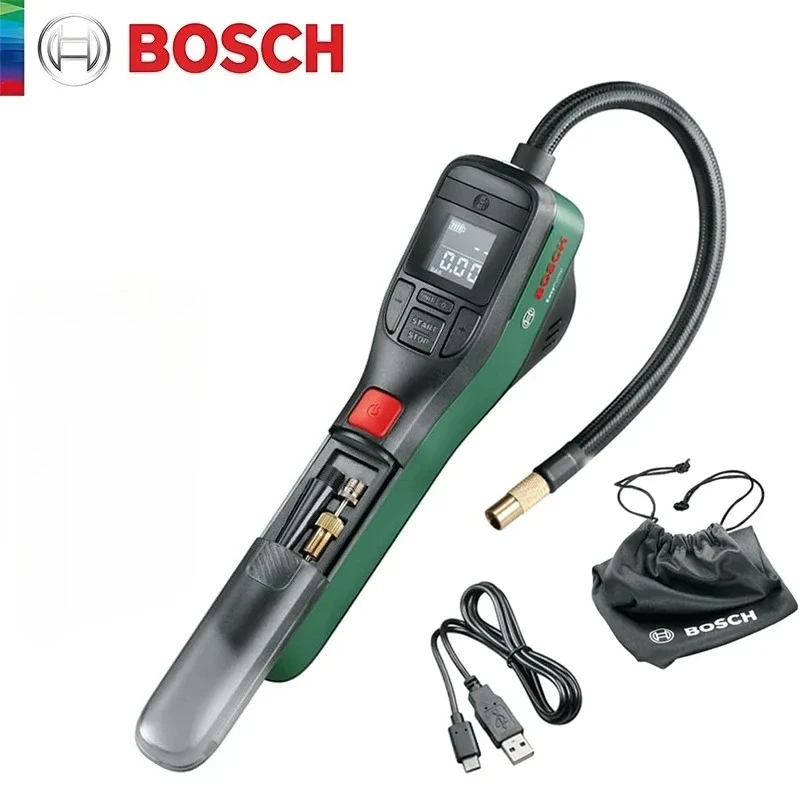 ปั๊มลมไฟฟ้า Bosch แบบพกพาขนาดเ - Air Compressor Mini บทวิจารณ์และราคา