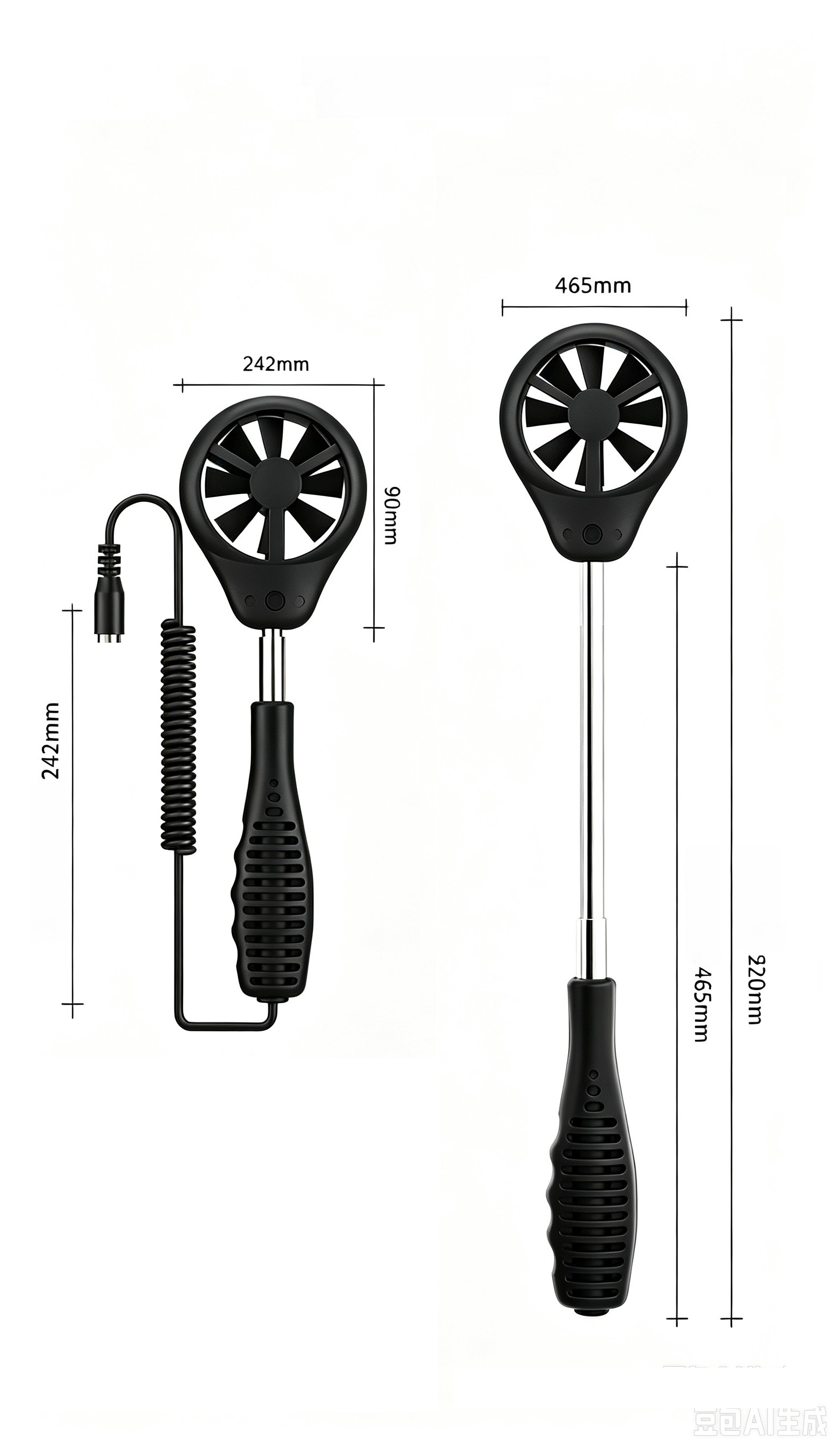 เครื่องมือวัดความเร็วลมพร้อมหั - Power Tools Technician บทวิจารณ์และราคา