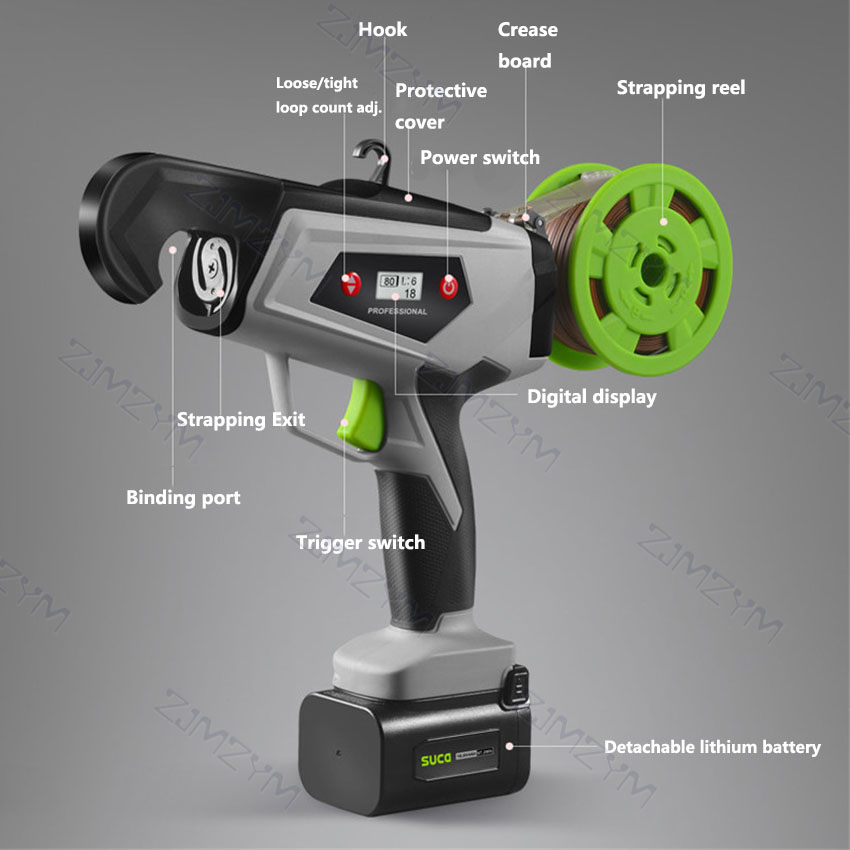 เครื่องมัดกิ่งไฟฟ้า เครื่องมัด - Power Tools Garden บทวิจารณ์และราคา