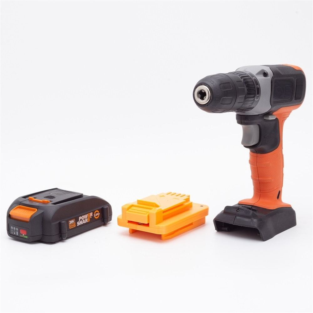อะแดปเตอร์แปลงสำหรับแบตเตอรี่  - Black+Decker Tool 20V Max บทวิจารณ์และราคา
