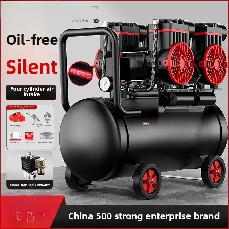 เครื่องอัดอากาศแบบพกพา 220V ไร - Air Compressor Mini บทวิจารณ์และราคา