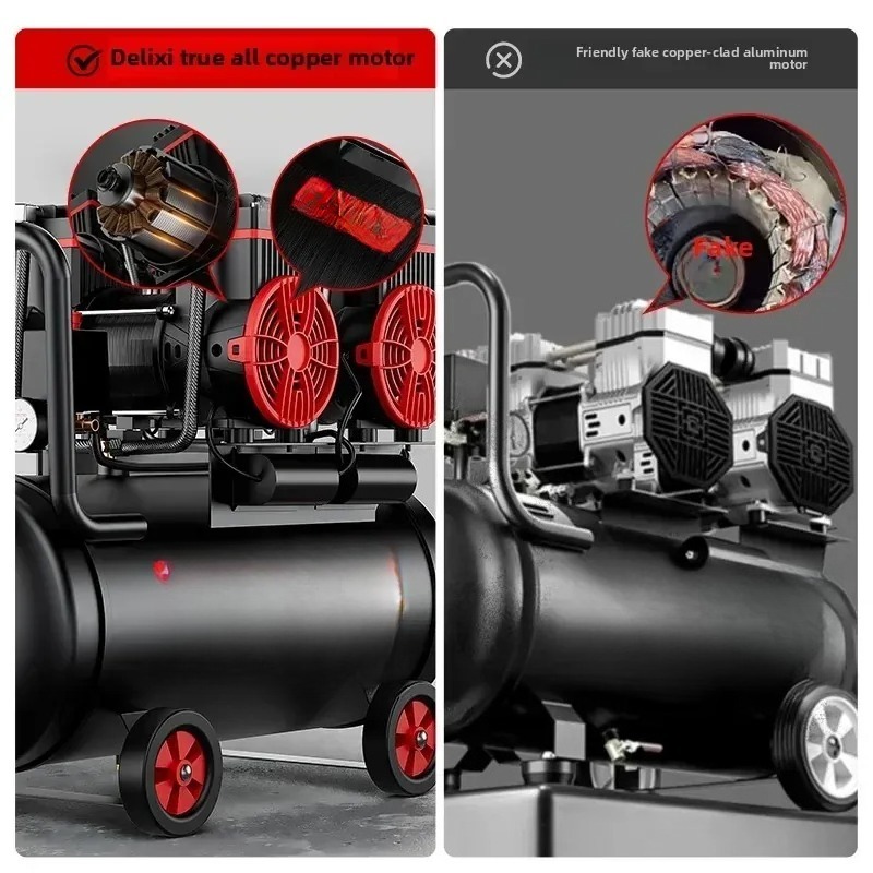 เครื่องอัดอากาศแบบพกพา 220V ไร - Air Compressor Mini บทวิจารณ์และราคา