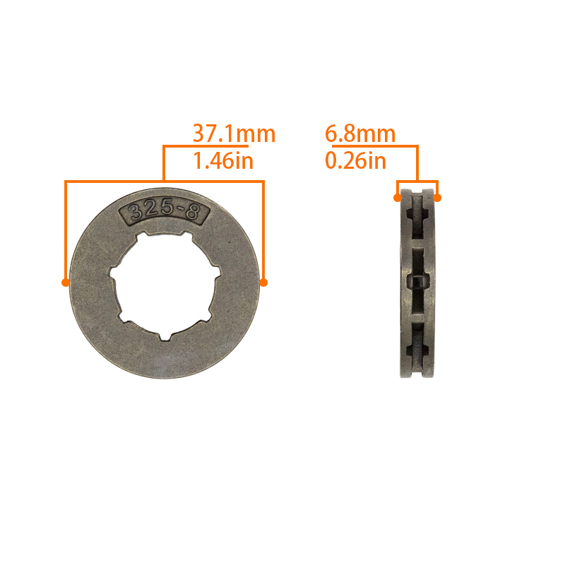 325-8 7T โซ่เลื่อยยนต์ ชุดเฟือ - Power Tools Garden บทวิจารณ์และราคา