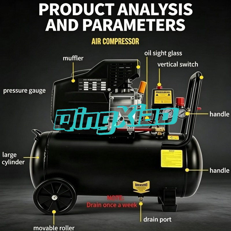 เครื่องอัดอากาศแบบพกพา 24 ลิตร - Air Compressor Mini บทวิจารณ์และราคา