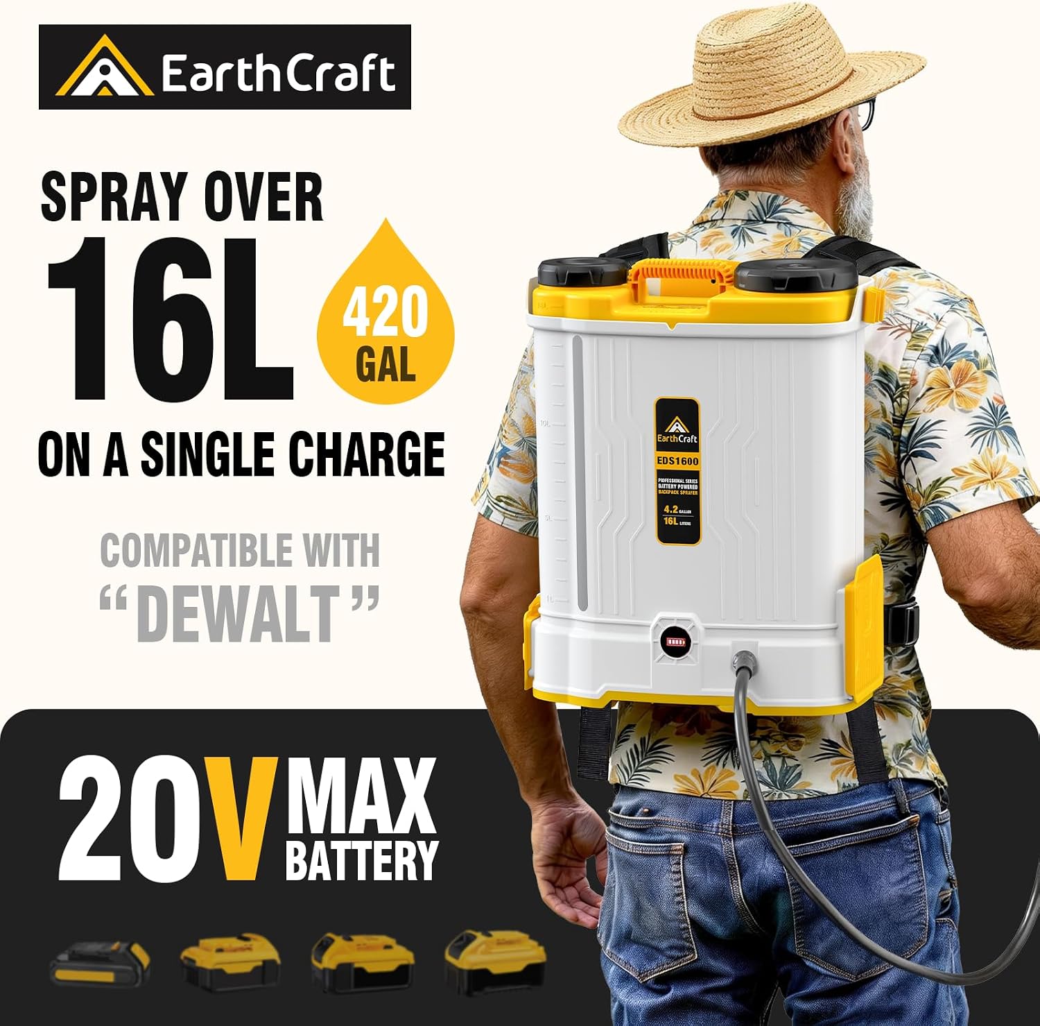 เครื่องพ่นสารเคมีแบบสะพายหลังใ - Power Tools Garden บทวิจารณ์และราคา