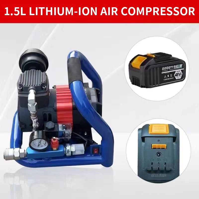 เครื่องอัดอากาศลิเธียมไอออนแบบ - Air Compressor Mini บทวิจารณ์และราคา